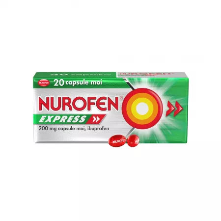Nurofen Express, 200 mg, 20 soft capsules