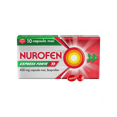 Nurofen Express Forte, 400 mg, soft capsules