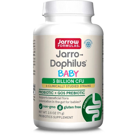 Baby's Jarro-Dophilus + GOS Probiotics and Prebiotics, 71 g, Jarrow Formulas