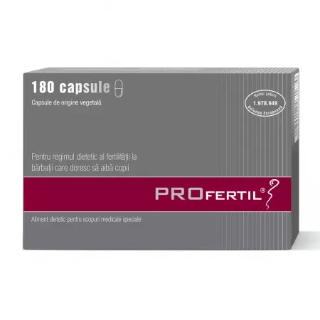 Profertil, 180 Capsules Fertility Reproduction Food Supplement For Men Minerals