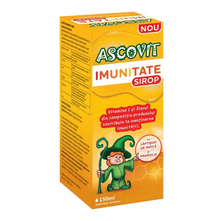 Ascovit immunity syrup, 150 ml, for children over 2 years old
