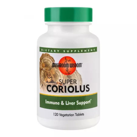 Super Coriolus Mushroom Wisdom, 120 capsules, Secom