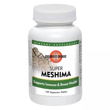 Super Meshima Mushroom Wisdom, vegetable tablets- Supports Immune & Breast Health