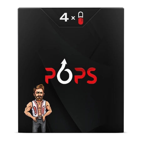 Food supplement for potency, 4 capsules, Pops
