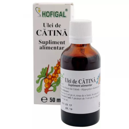 Sea Buckthorn Oil, 50 ml, Hofigal - natural vitamin C, skin, vision, anti-inflammatory