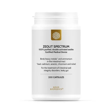 Zeolite Spectrum 200 Capsules – Natural Detox & Immune Support | Novo Biomedics